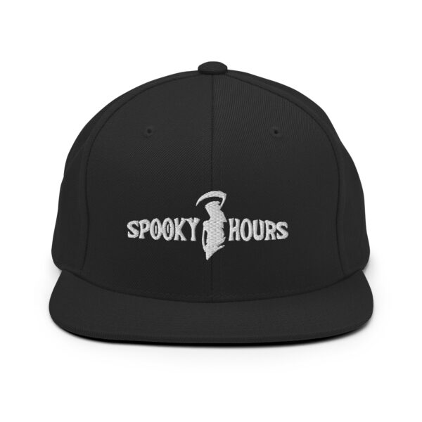 Spooky Hours Snapback Hat