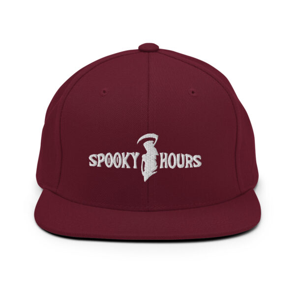 Spooky Hours Snapback Hat