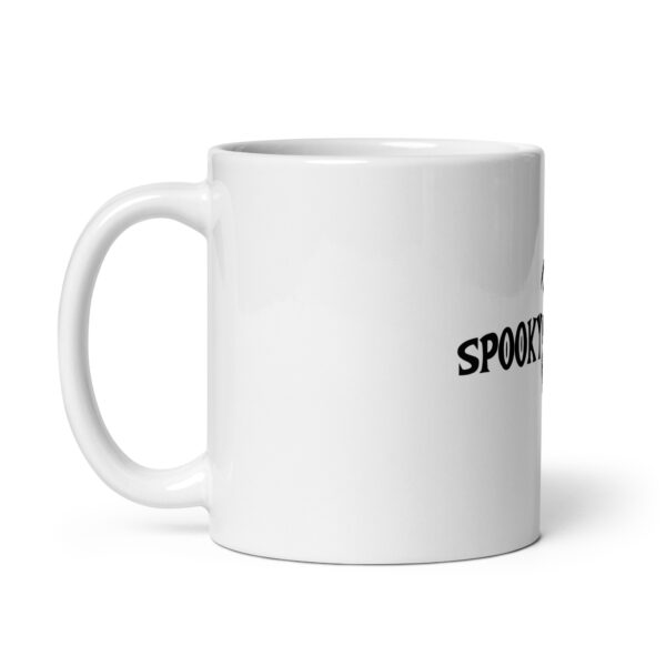 Spooky Hours White glossy mug