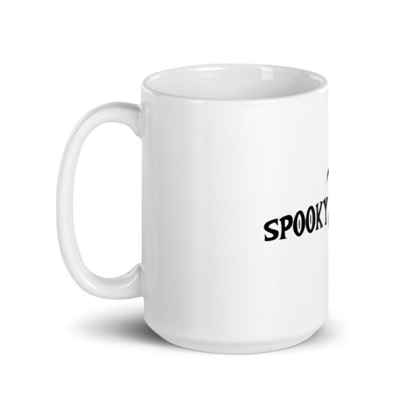 Spooky Hours White glossy mug